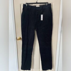 Taylor Stitch Black Corduroy Pants Men’s 34x36 NWT